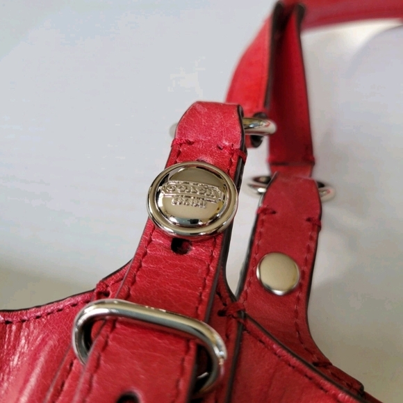 Vintage Y2K Red Coach Tote - Picture 7 of 13